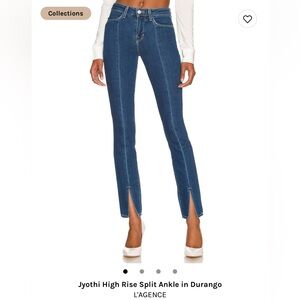 Jyothi High Rise Split Ankle in Durango